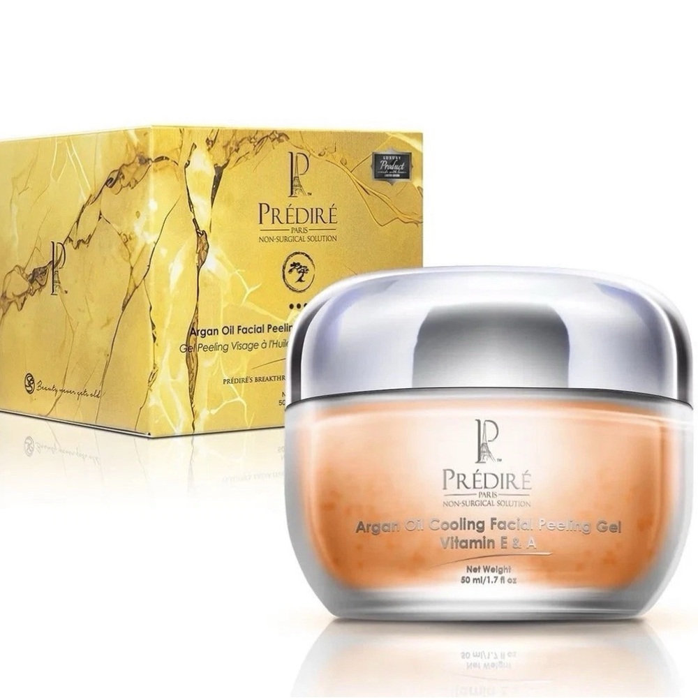 Predire Paris Argan Oil Facial Peeling Gel New in Sealed Box!